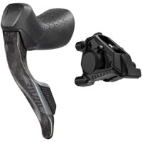Sram Shift/Hydraulic Disc Brake RIVAL AXS E1 Stealthamajig connected w/ Flat Mount 20mm SS Hardware (Rotor sold separately)