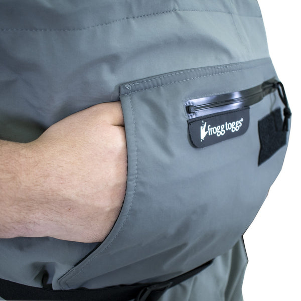 Frogg Toggs Men's Hellbender PRO Bootfoot Felt Sole Chest Wader Closeout