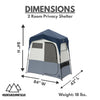 Caddis Privacy Shelter 2 Person