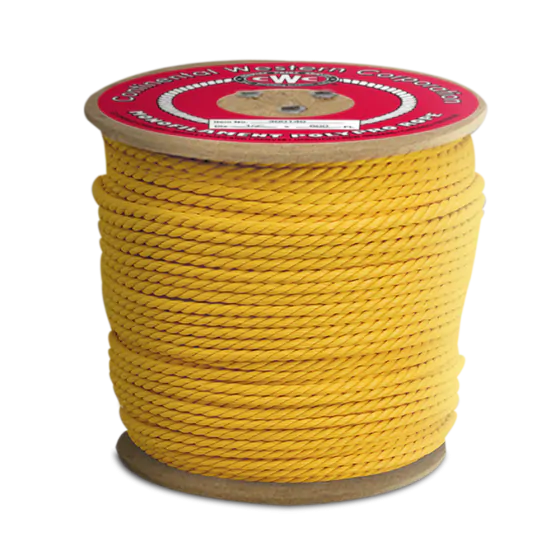 Continental Western 3-Strand Twisted Polypropylene Rope