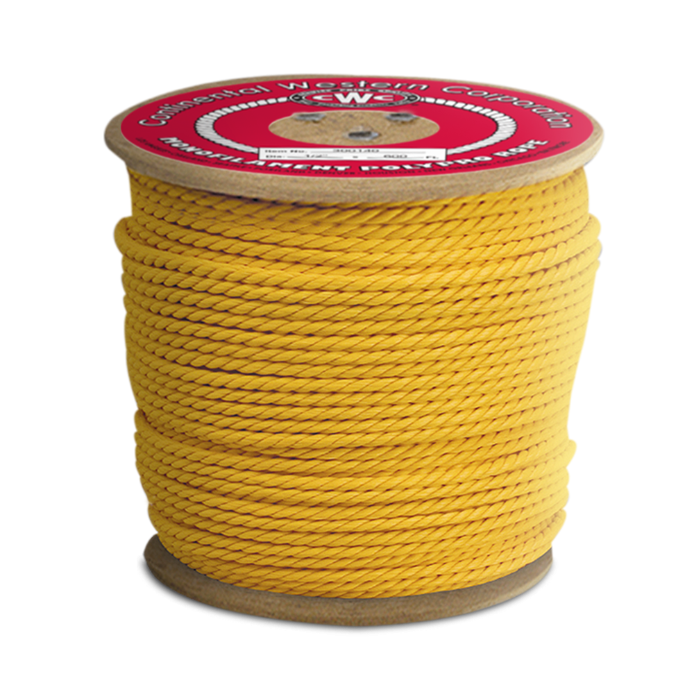 CWC 3-Strand Polypropylene Rope 3/4