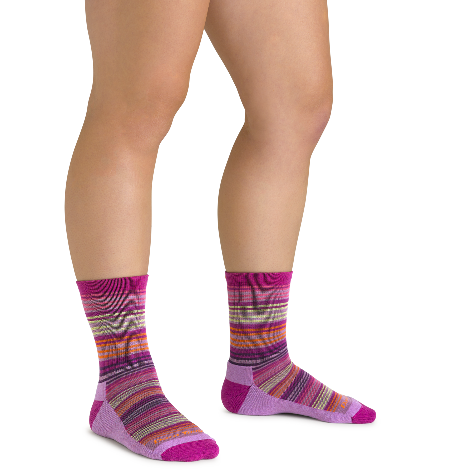Darn Tough Kids Zebra Canyon Micro Crew Lightweight Hiking Socks