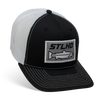 Stlhd Winter Ice Black/White Trucker Snapback Hat
