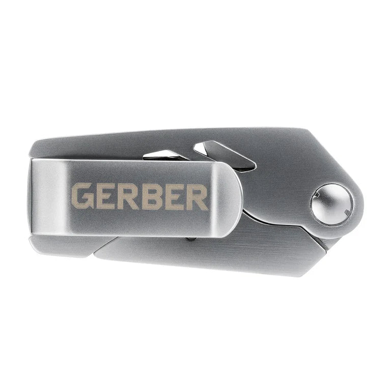 Gerber Gear EAB Lite Pocket Razor Knife with Money Clip - EDC Gear Folding Stainless Steel Utility Knife with Box Cutter Blade