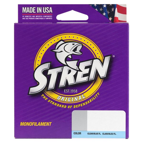 1556058 6 Lbs X 330 Yard Original Fishing Line Clear & Blue