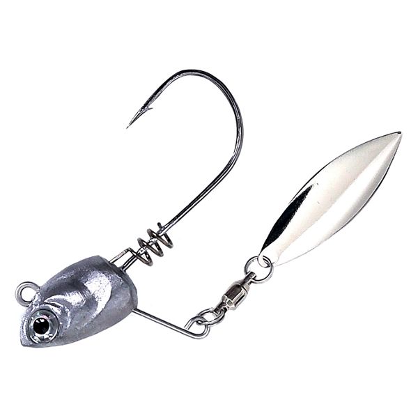 Gamakatsu Underspin Head Mini Nickle 3 Blade Finesse Heavy Cover 1014Oz