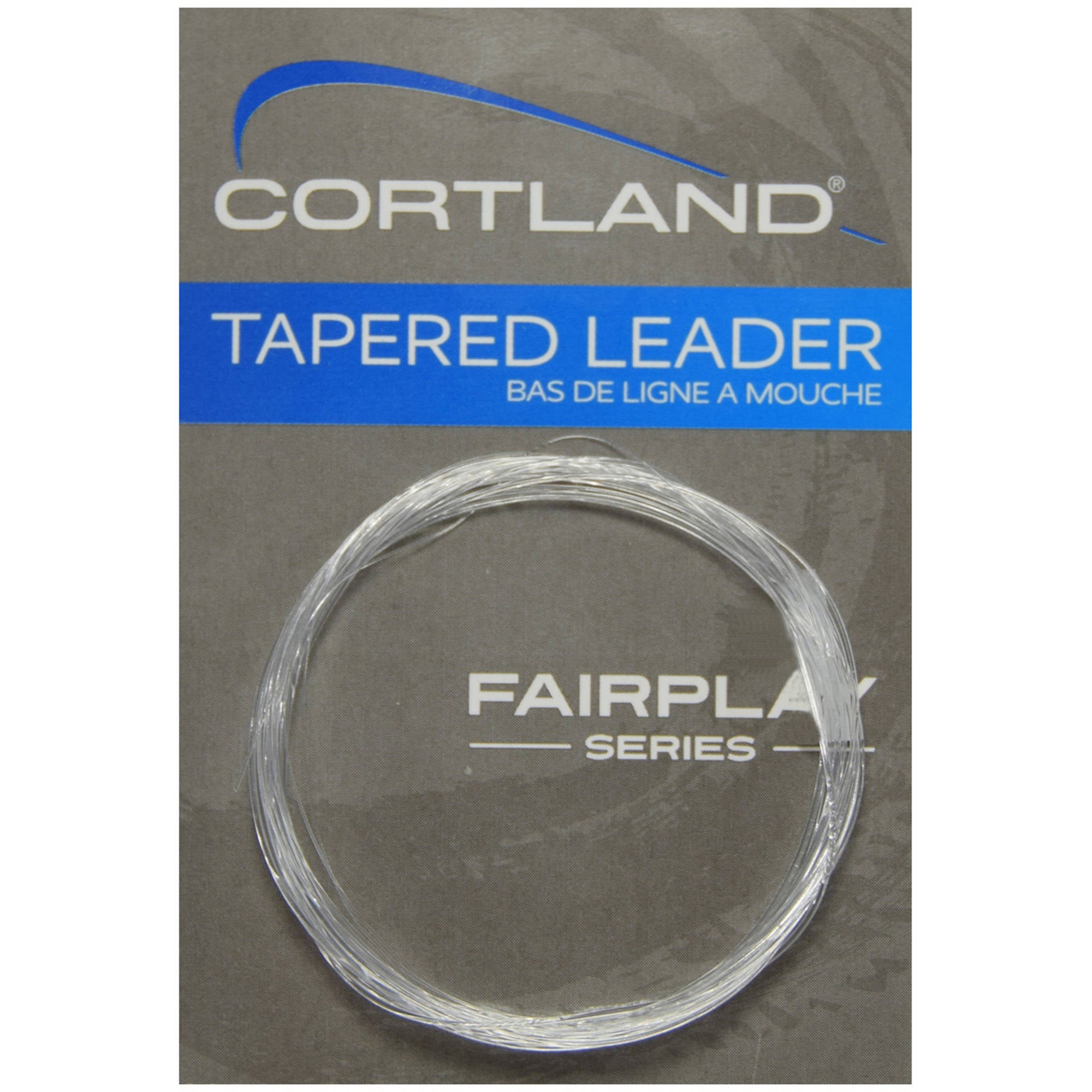 Cortland Fairplay 7.5  Tapered Leader  No Loop  2X  9-Pound Test  605176
