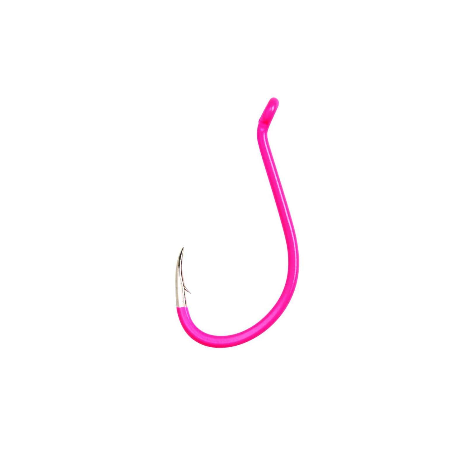 Eagle Claw Lazer Octopus Long Shank Offset Up Eye U-Pack Hooks