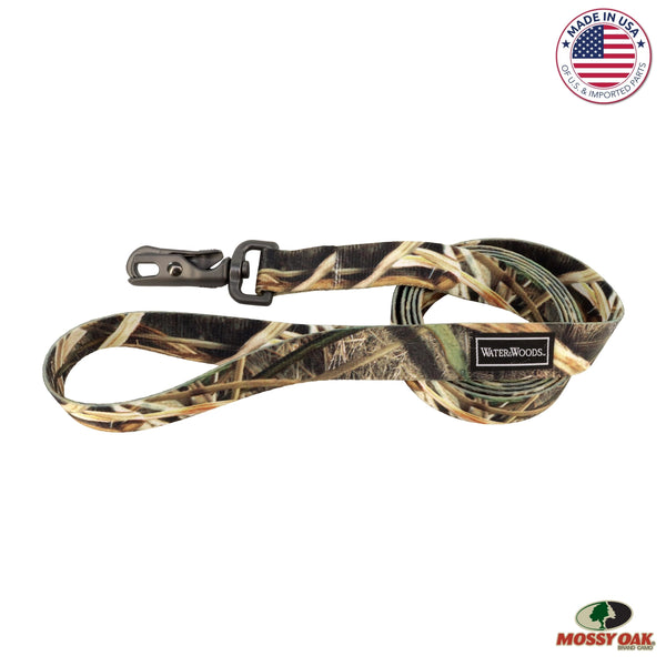Water & Woods Patterned Dog Leash Shadow Grass Blades