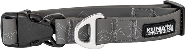 Kuma Outdoor Gear 9706.4097 20 In.-26 In. Soggy Dog Collar Gray - Large