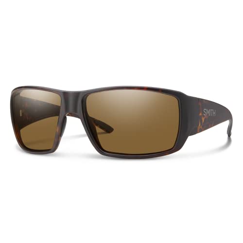 Smith Optics Sport & Performance 204947 Guide's Choice Sunglasses N9P62L5 - Matte Tortoise - Chromapop Polarized Brown Unisex Rectangle