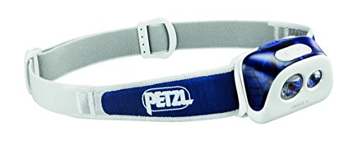 Petzl Tikka Plus Headlamp 160 Lumens with Simple Push-Button System for Quick Lighting Mode Selection White