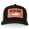 Stlhd Standard White & Black Trucker Hat