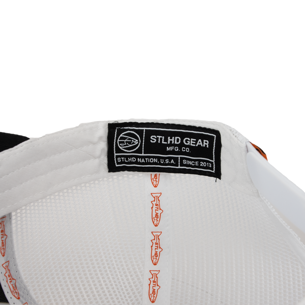 Stlhd Standard White & Black Trucker Hat