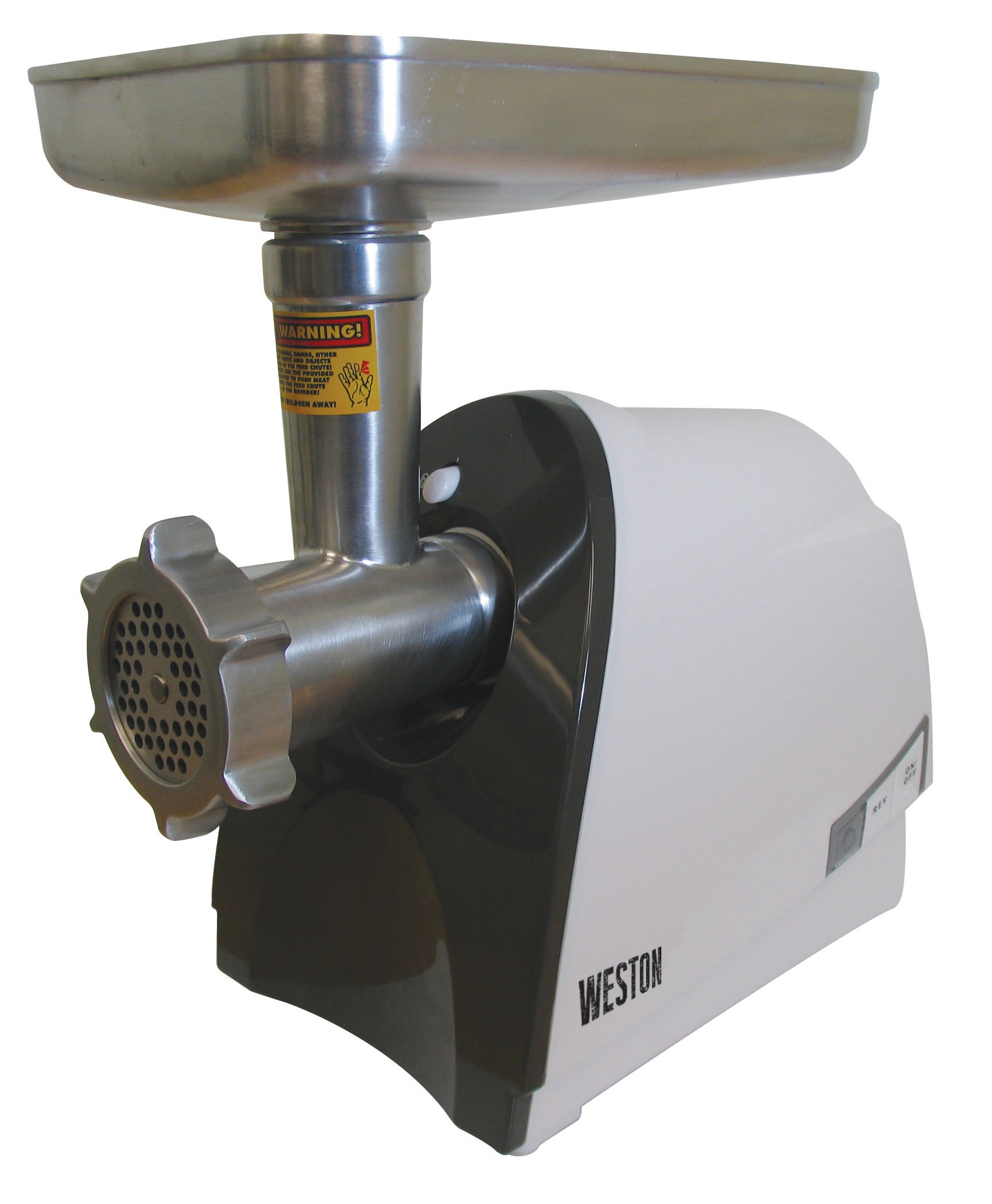 WESTON Electric Heavy Duty No. 8 Meat Grinder & Sausage Stuffer