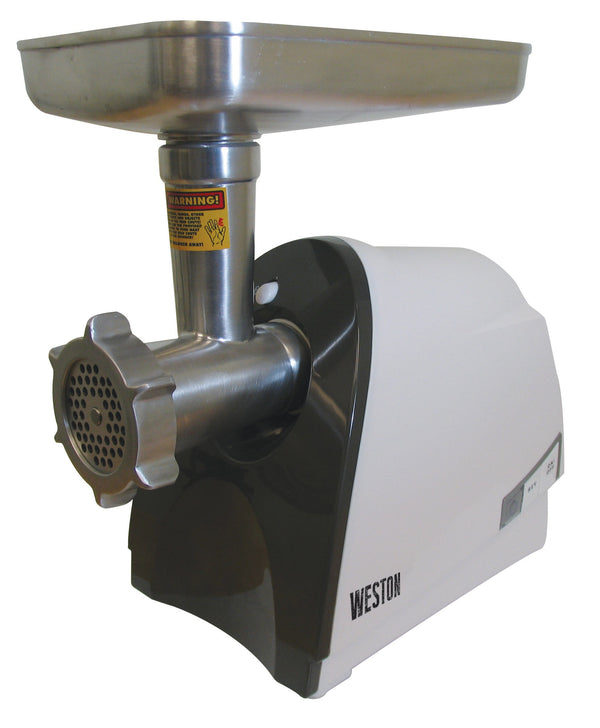 WESTON Electric Heavy Duty No. 8 Meat Grinder & Sausage Stuffer