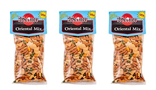 Werner Gourmet Oriental Snack Mix - 6 Oz. Bag (Pack of 3)