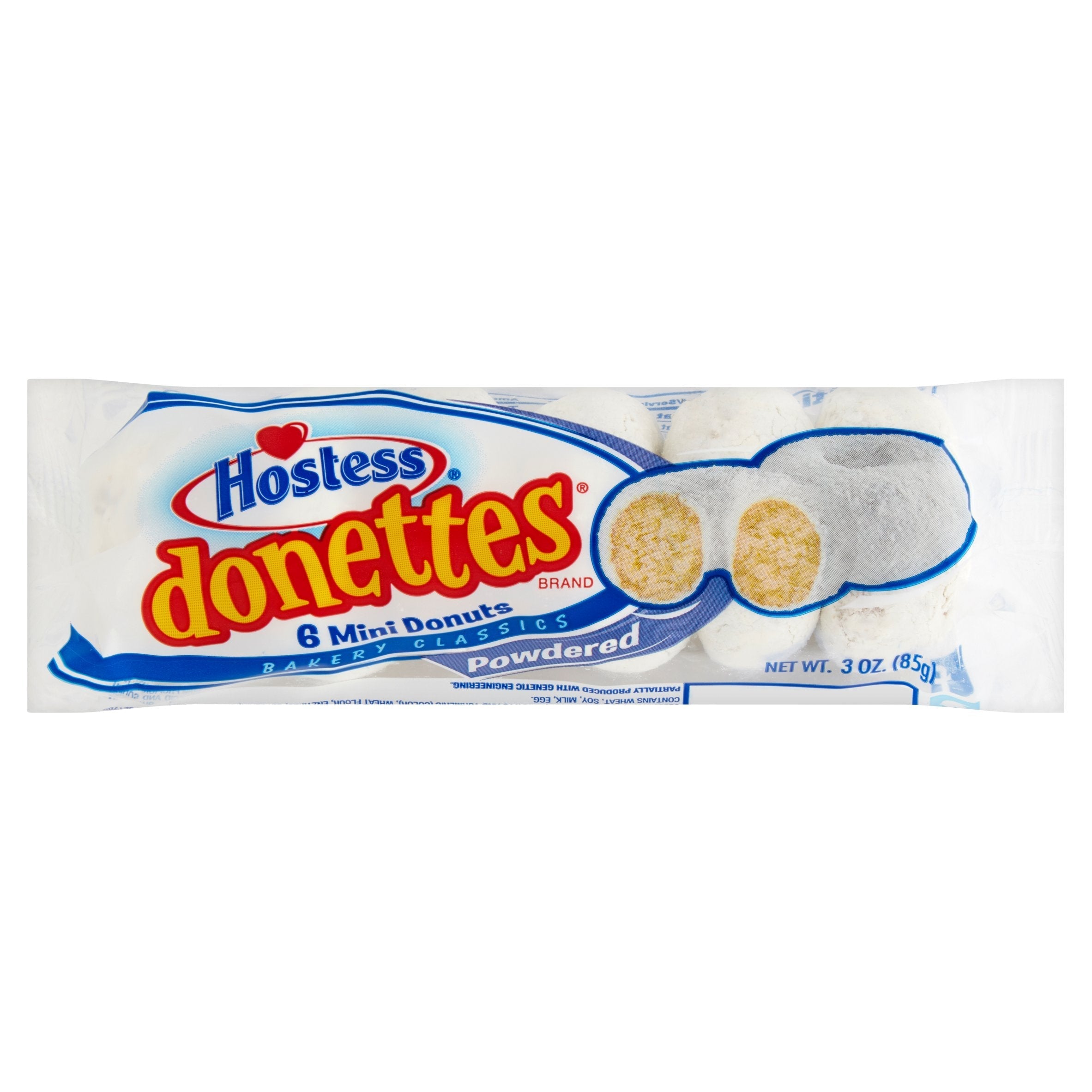 Hostess 6-Count Powdered Donette