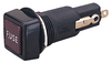 Sea Dog Fuse Holder & Push-In Cap (Panel Mount)