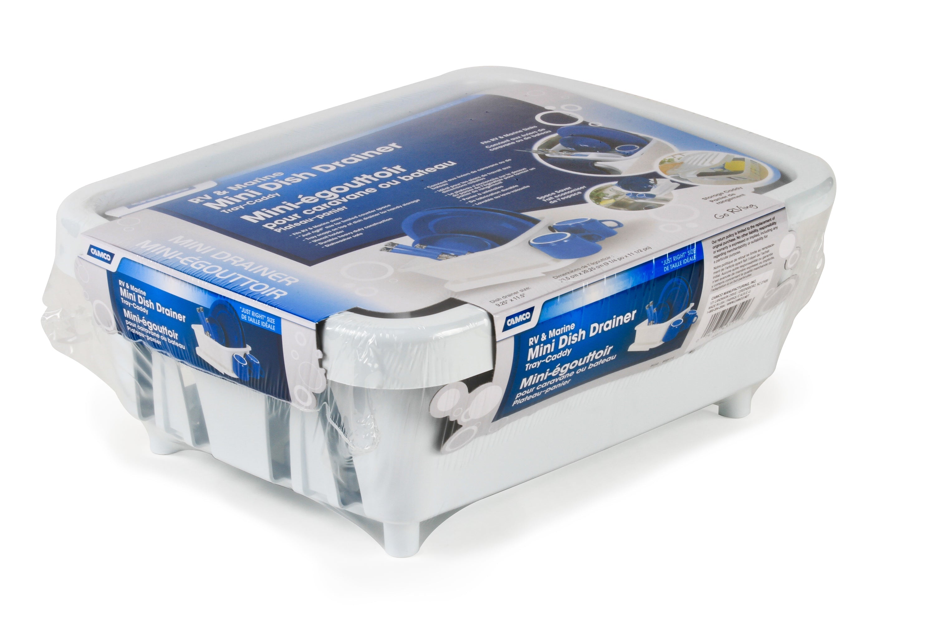 Camco Mini Dish Drainer & Drip Tray
