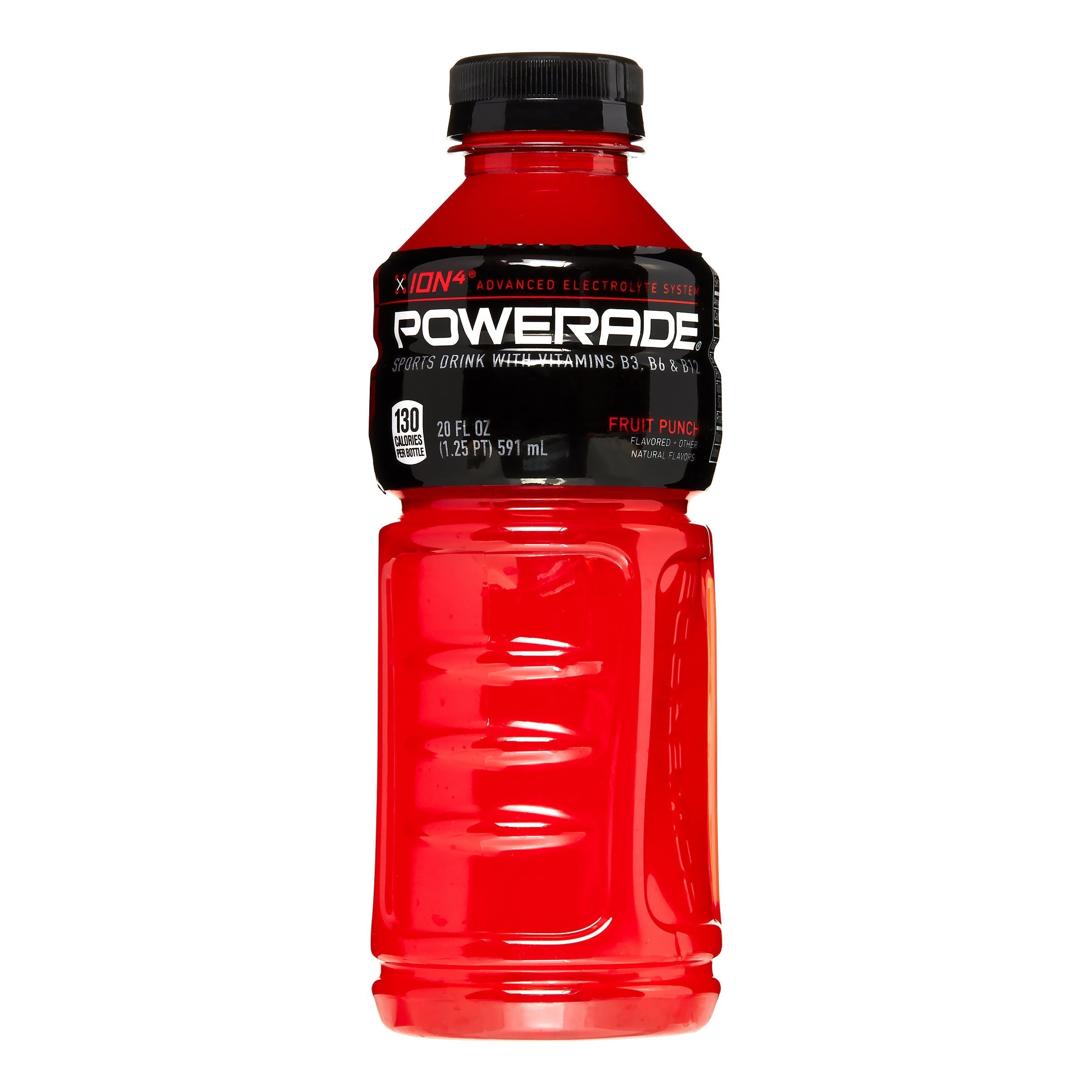 Powerade Fruit Punch Liquid Sports Drink 20 Oz. 24/Carton (00049000003710)