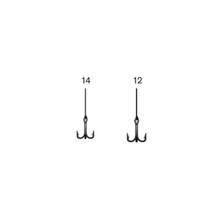 Pucci Snelled Treble Hooks