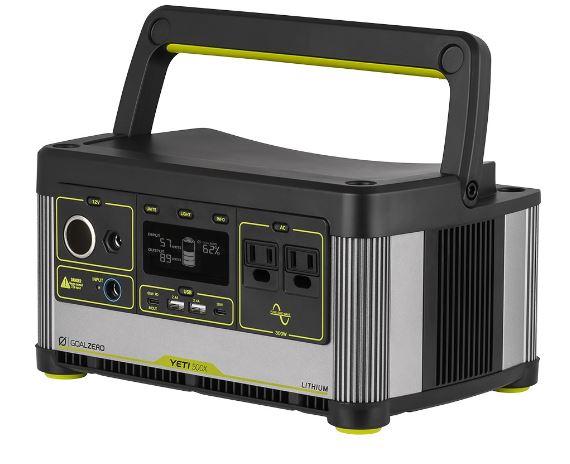 Goal Zero YETI 500X Portable Power Sation - Ascent Outdoors LLC
