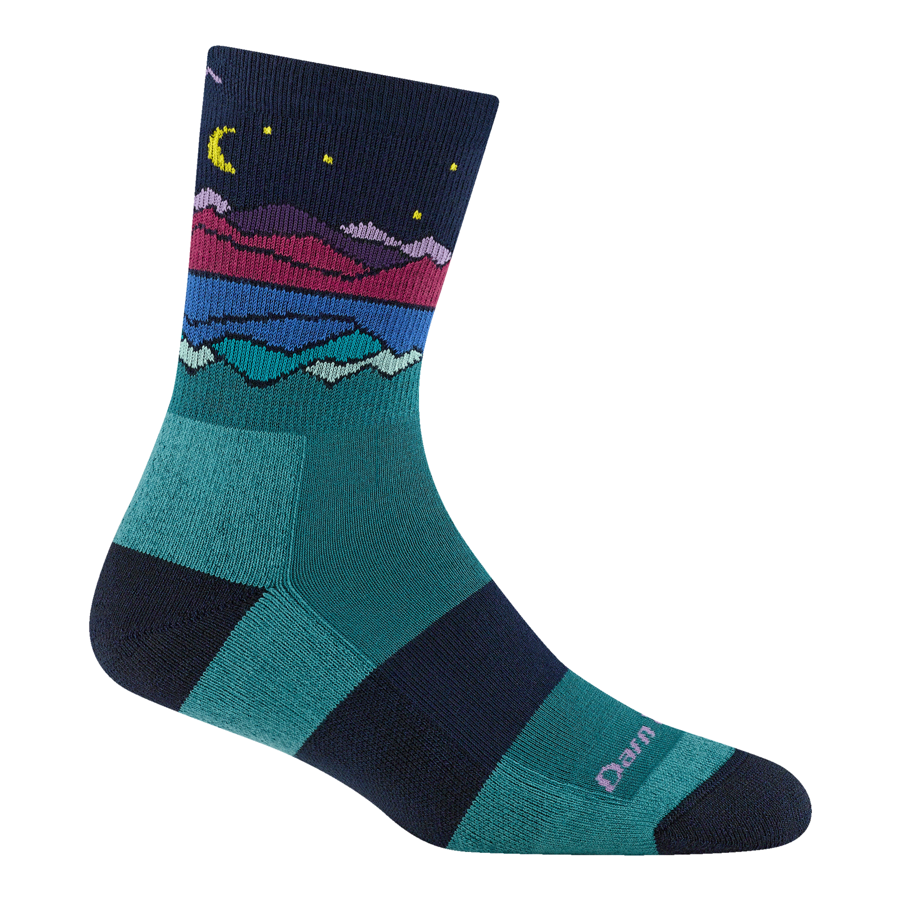 Darn Tough Coolmax Mirror Lake Micro Crew Midweight Hiking Sock Women's