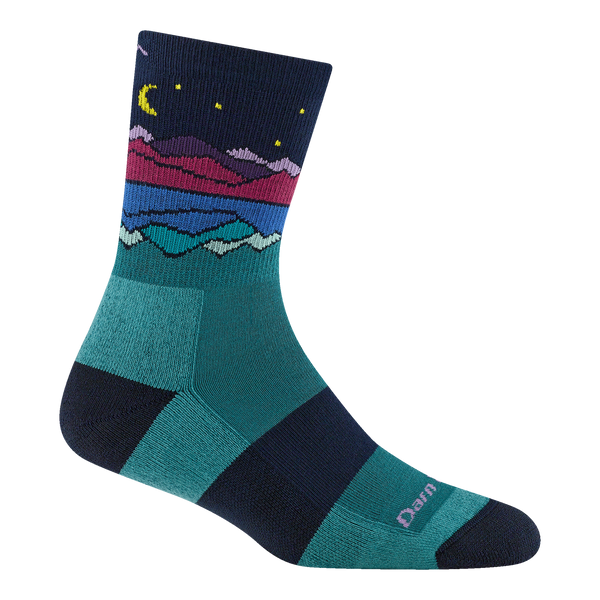 Darn Tough Coolmax Mirror Lake Micro Crew Midweight Hiking Sock Women's