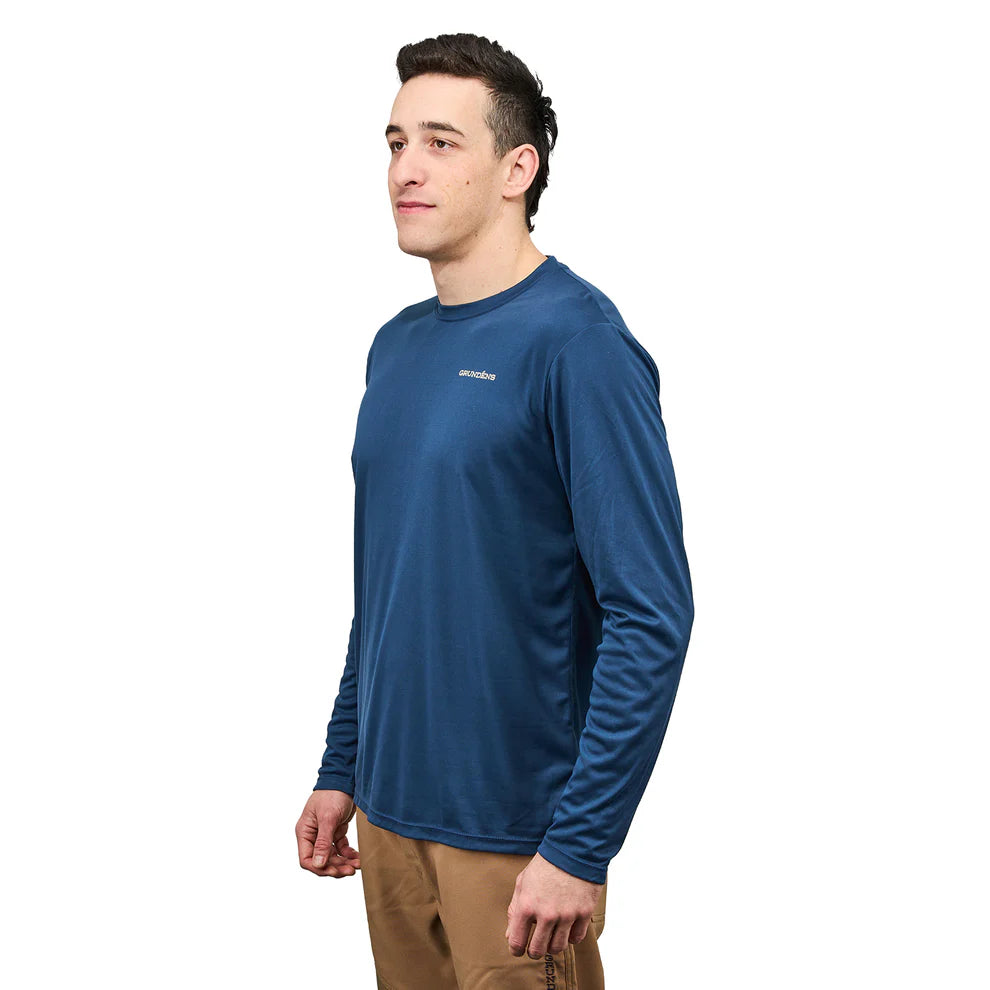 Grundens Drift Boat LS Tech Tee Men's