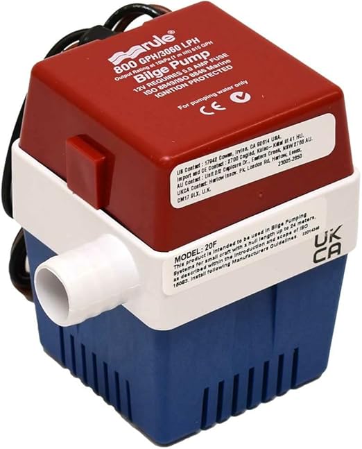 Rule Bilge Pump Submersible 800 Gph