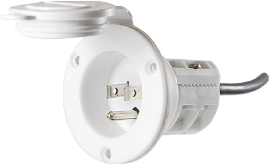 Minn Kota MKR-23 AC Power Port (White)