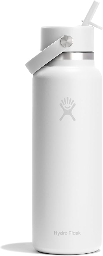 Hydroflask 40 oz Wide Mouth with Flex Straw Cap