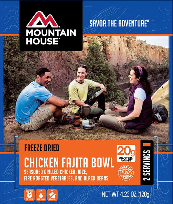 Mountain House Chicken Fajita Bowl