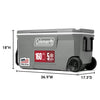 Coleman 316 Series™ 100-Quart Wheeled Cooler