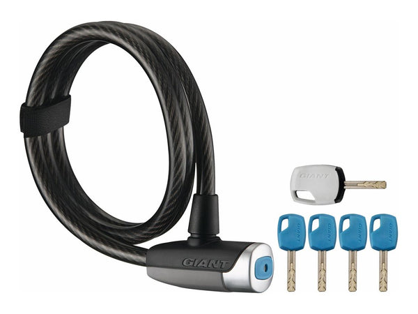 Giant SureLock Flex Key 12 Cable Lock 12mm x 120cm