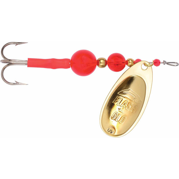 XXB Yakima Bait Flash Glo Casting Spinner 1/2 Oz Brass
