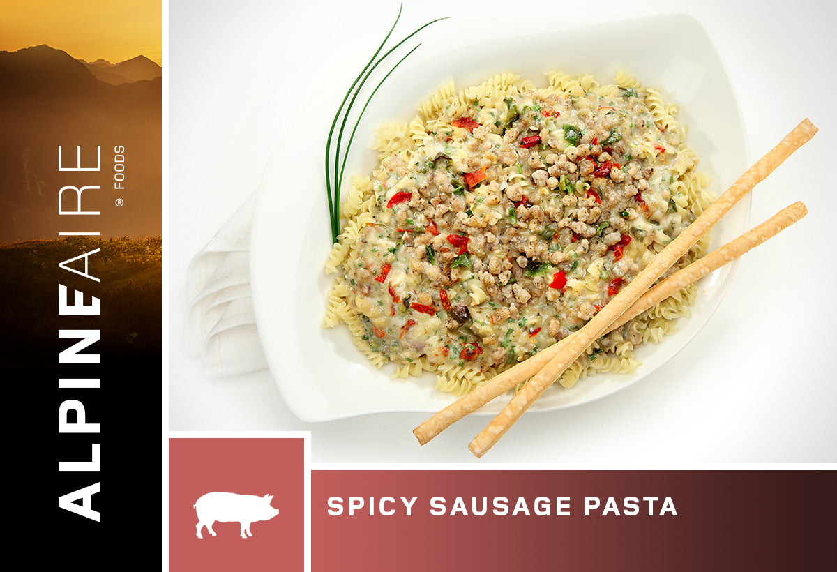 Alpineaire Spicy Sausage Pasta (Pork)