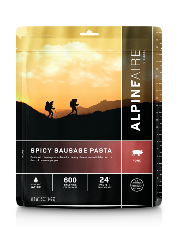 Alpineaire Spicy Sausage Pasta (Pork)