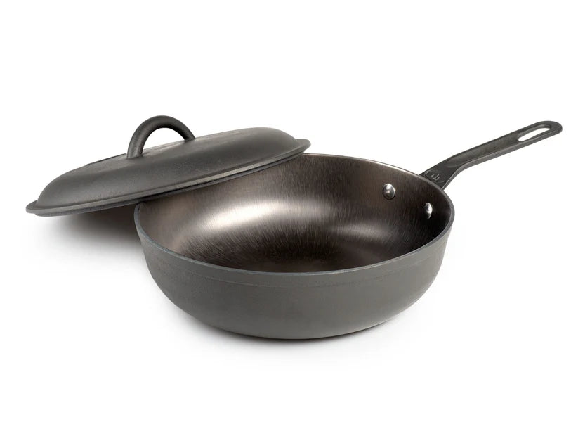 Guidecast Deep Cast Iron Skillet
