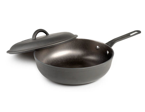 Guidecast Deep Cast Iron Skillet
