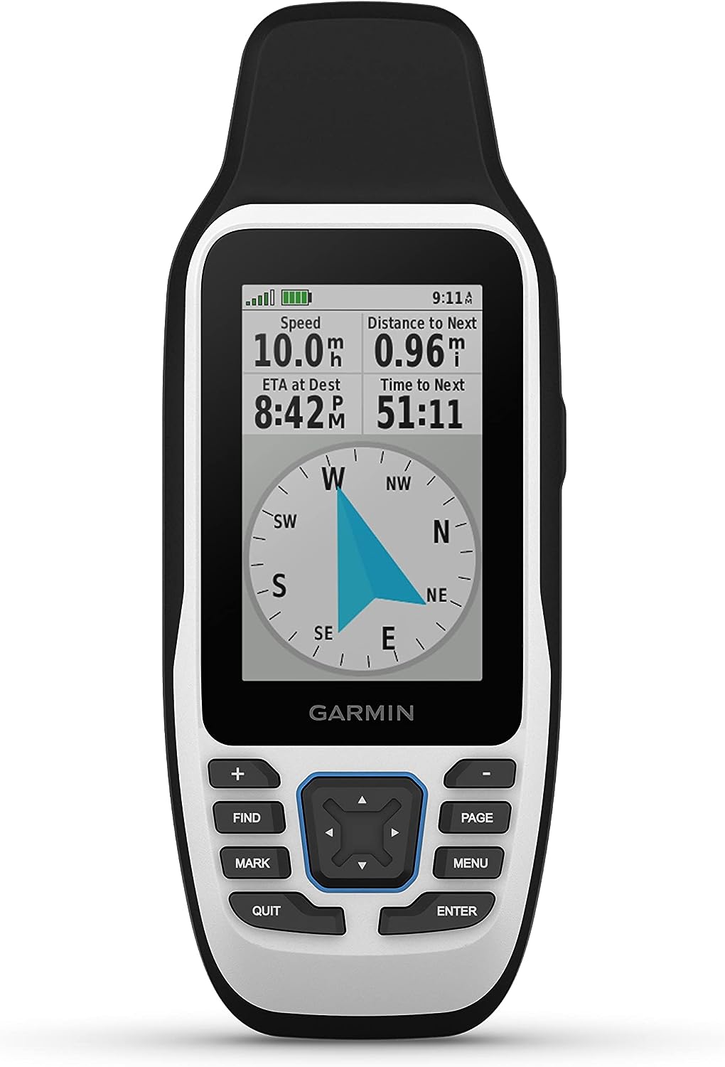 Garmin GPSMAP 79s Marine GPS Handheld with Worldwide Basemap Rugged Design and Floats in Water