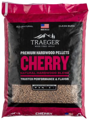 Traeger Cherry All-Natural Wood Grilling Pellets (20 Lb. Bag)
