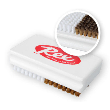Rex Nylon And Brass Ski Base Brush