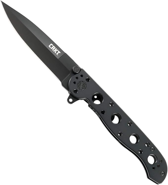 CRKT M16-03KS Folding Knife 3.55 Inch Plain Black Oxide Spear Point