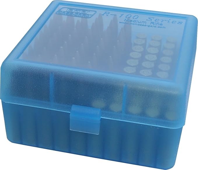 MTM Ammo Box 100 Round Flip-Top 22-250 243 308 Win 220 Swift