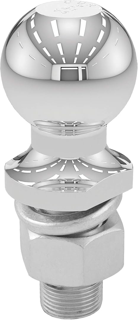 Curt Hitch Ball 2"X1"X2-1/8" Chr 6K Ful63909