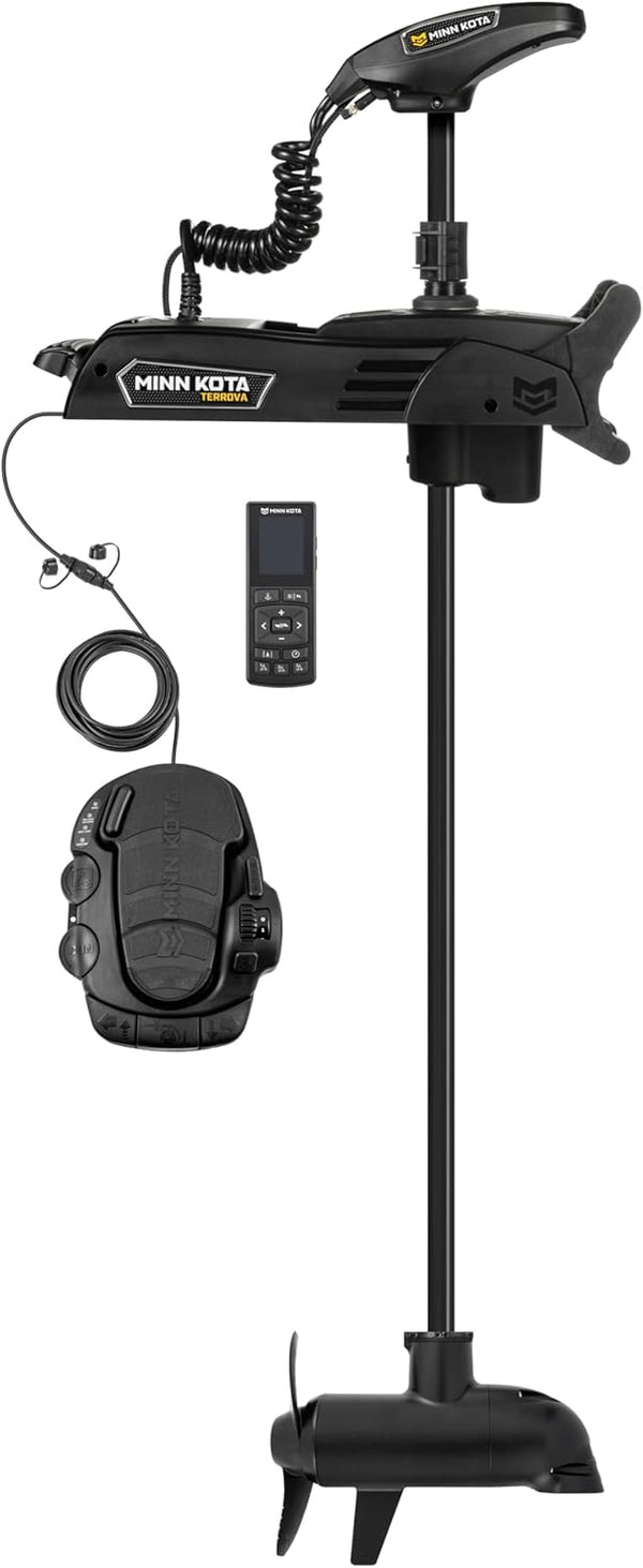 Minn Kota Terrova QUEST 90/115 lb. Thrust 60" Shaft Dual Spectrum CHIRP Sonar Wireless Remote