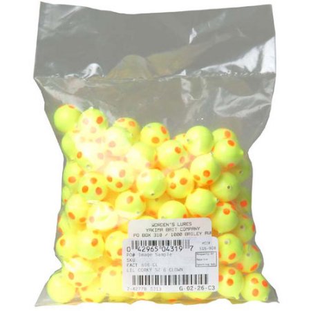 Yakima Bait Lil Corky B100 Sz 6 Clown