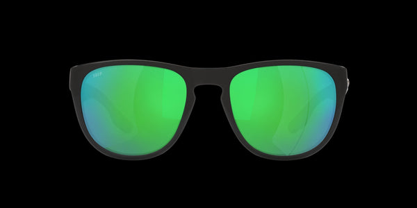 Costa Irie Sunglasses - Black/Green Mirror 580P